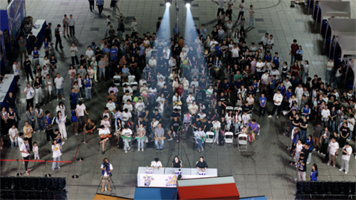 青春不止这young,一起放声歌唱——-石峰区青歌赛湖南航空技师学院专场开唱