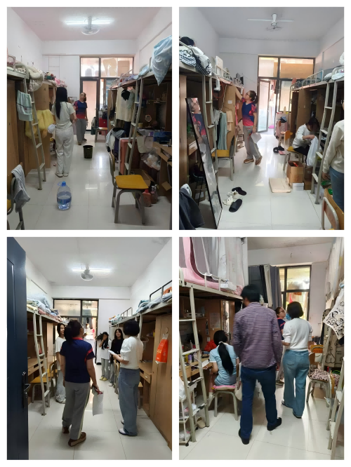 党建引领聚合力 寝室焕新育新人——经贸物流系开展“书记主任进宿舍 劳动育人促提升”活动