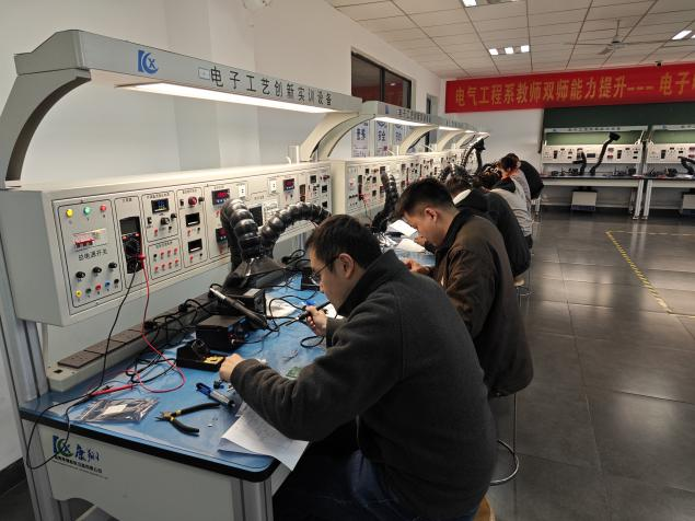 电气工程系举办教师双师能力提升竞赛